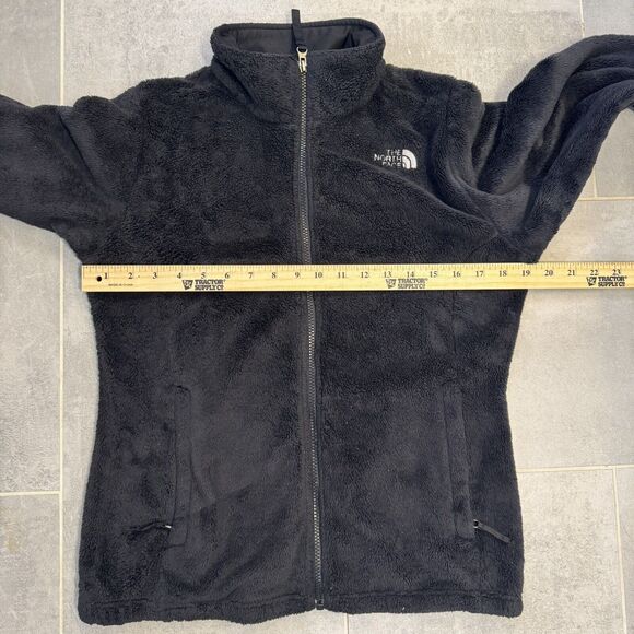 The North Face black soft fleece, zip jacket Girls Size 18 XL - Picture 8 of 11